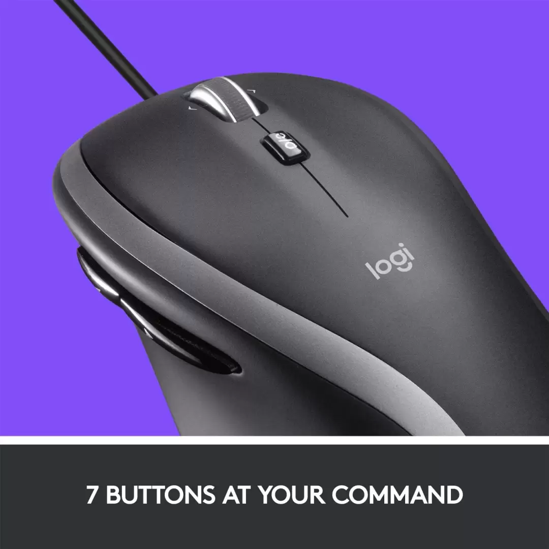 עכבר M500S WIRED MOUSE תמונה 4