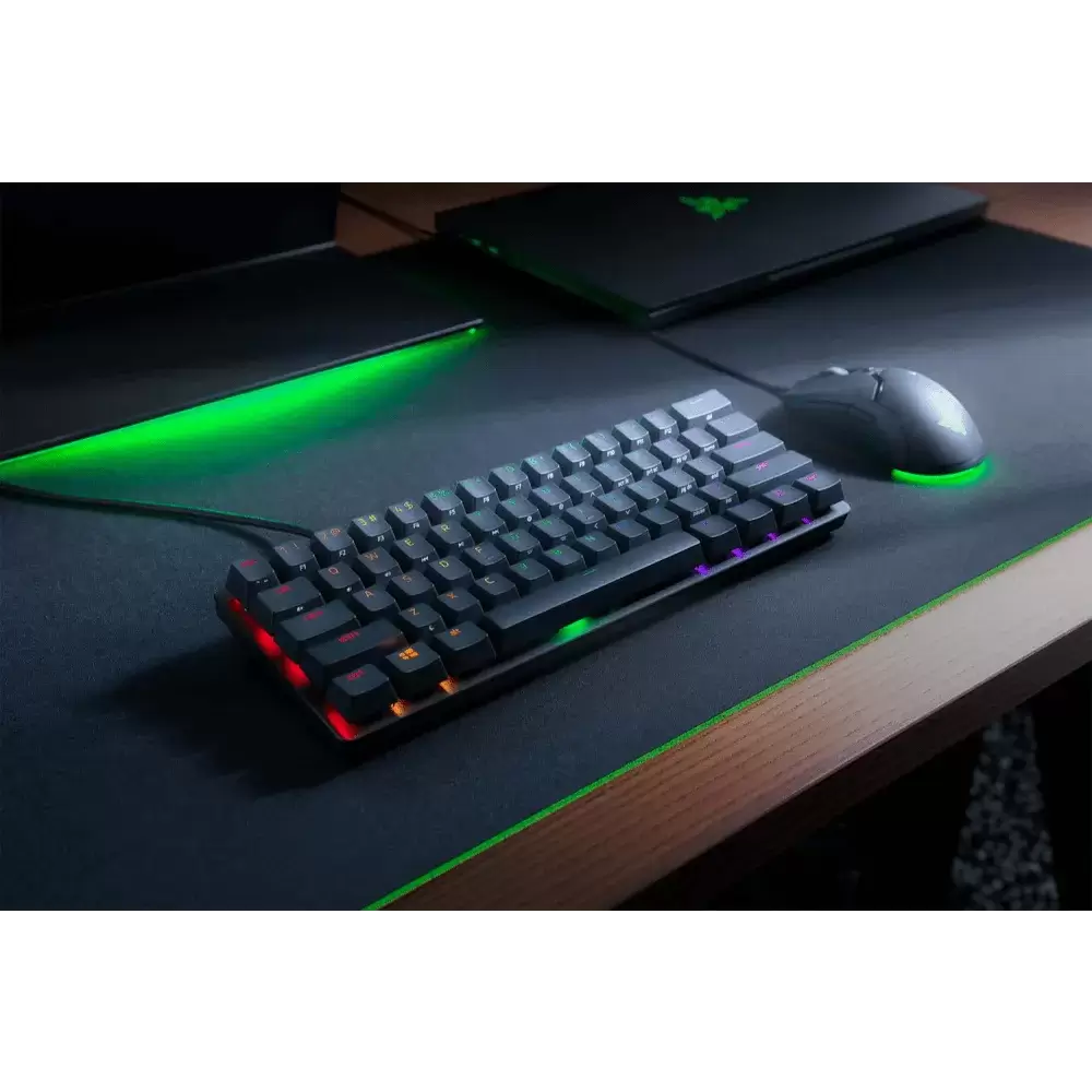 מקלדת מכאנית אופטית RAZER HUNTSMAN MINI P.S תמונה 2