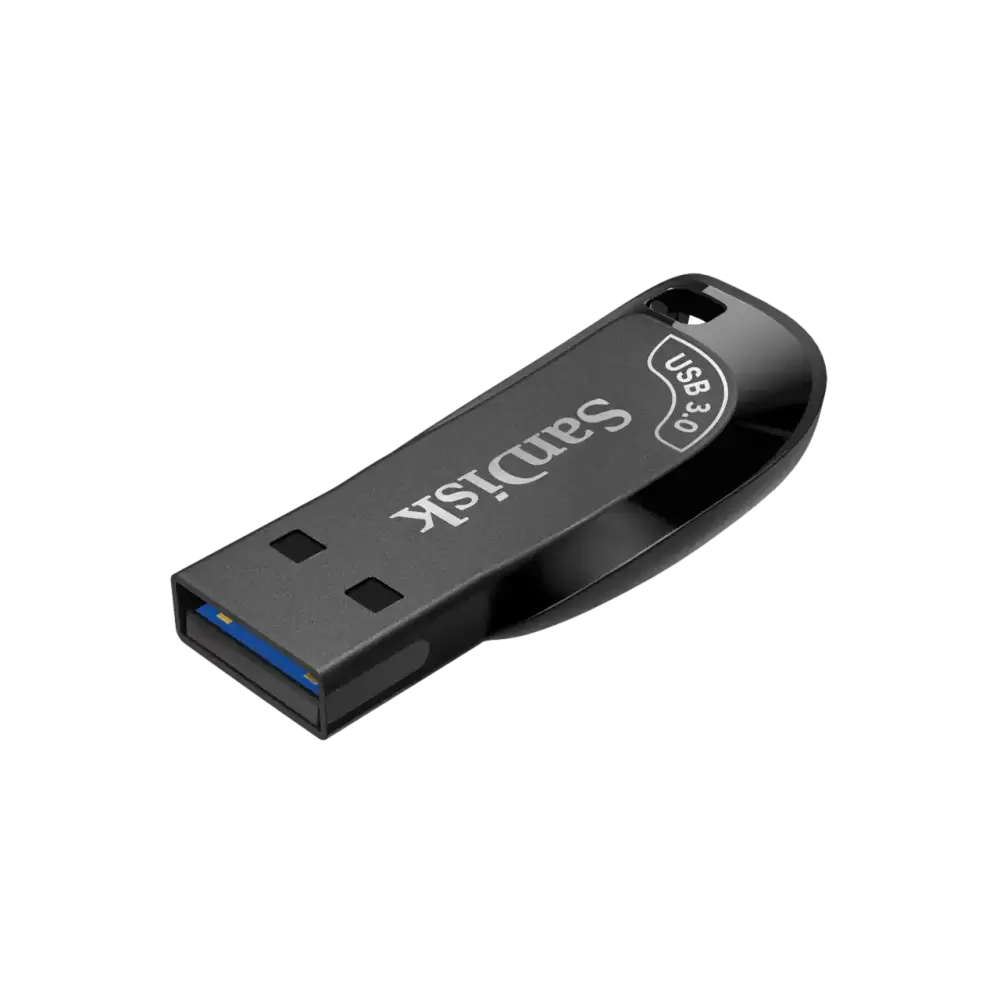 זיכרון נייד SanDisk Ultra Shift USB 3.0 - דגם SDCZ410-064G-G46 - נפח 128GB תמונה 3
