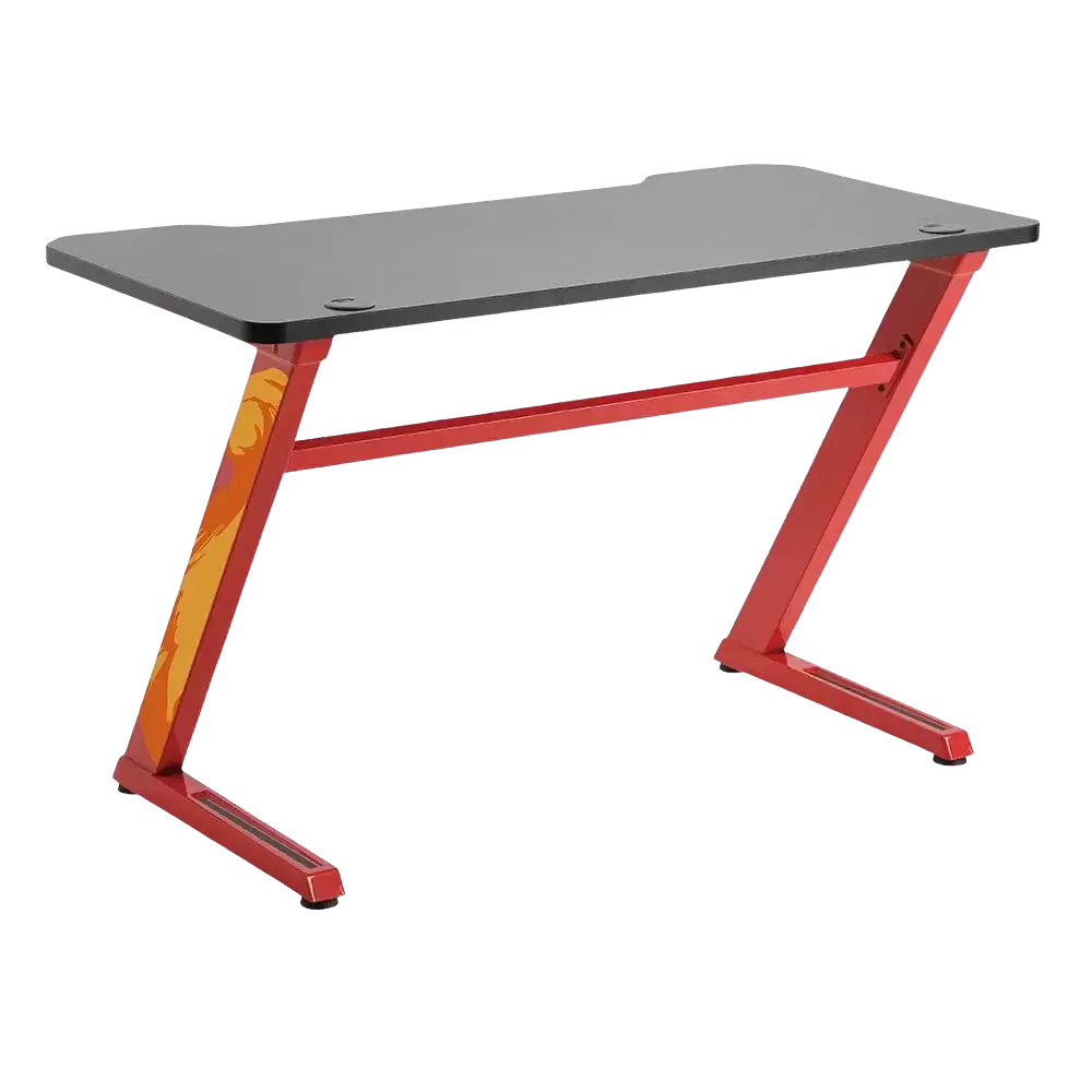 שולחן גיימינג מקצועי אדום LUMI GMD02-1