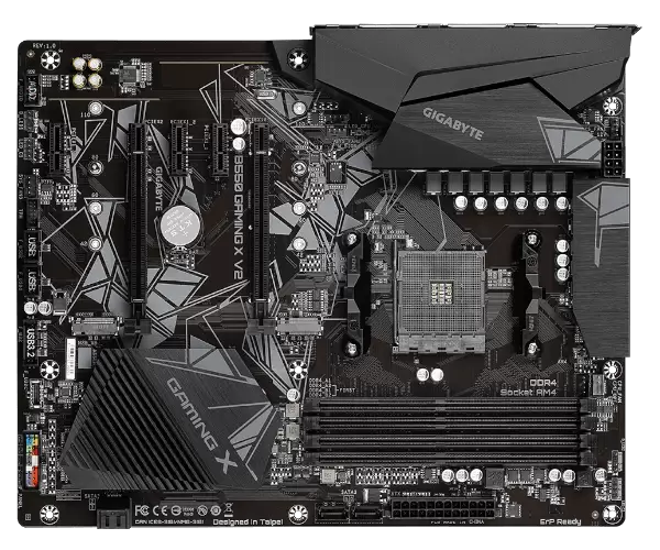 לוח אם Gigabyte B550 GAMING X V2 1.4 ATX DDR4 HDMI DVI AMD תמונה 2