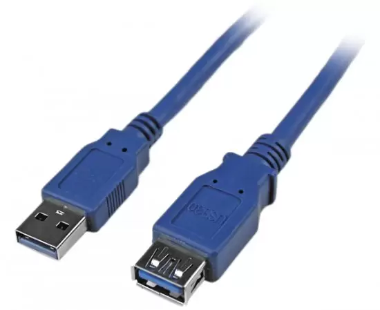 כבל מאריך USB 3.0 לחיבור Gold Touch 0.5m USB 3.0