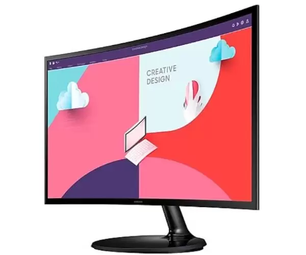 מסך מחשב קעור SAMSUNG S27C360EAM 4ms 75Hz FreeSync FHD VGA HDMI