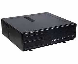 מארז מחשב Antec NSK2480B HTPC Micro ATX With 380W PSU - צבע שחור