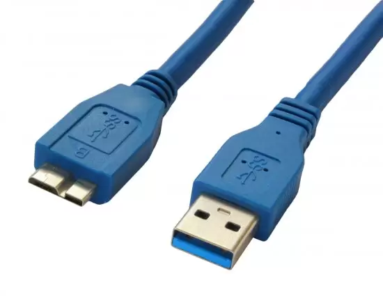 כבל מחיבור USB 3.0 Type-A לחיבור Micro USB 3.0 באורך 0.5 מטר Gold Touch