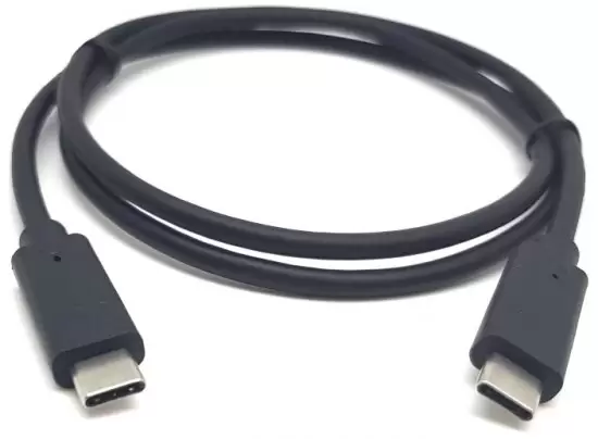 כבל מחיבור USB 3.0 Type-C לחיבור USB 3.0 Type-C באורך 1 מטר Gold Touch