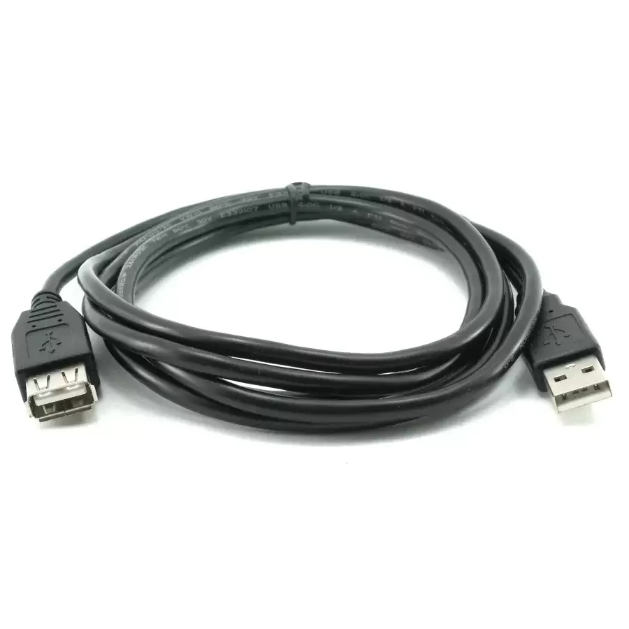 כבל מאריך USB 2.0 באורך 0.5 מטרים Gold Touch