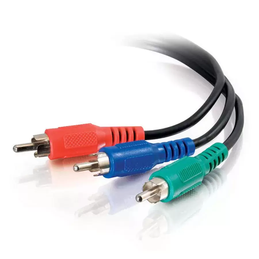 כבל 3x Component RCA באורך 1.8 מטר Gold Touch תמונה 2