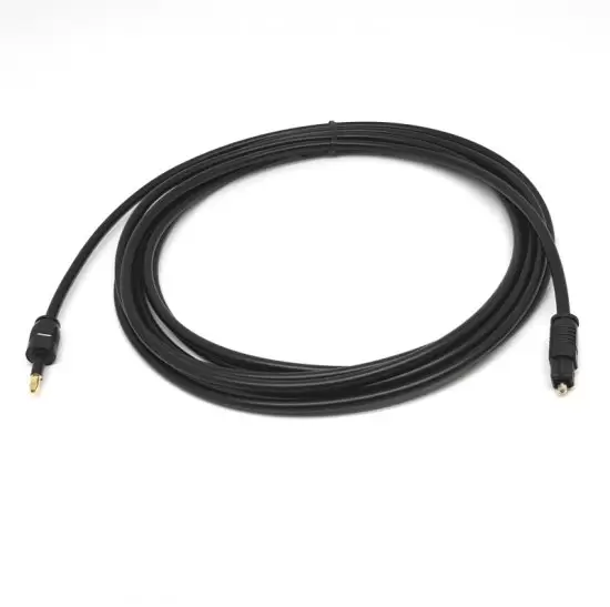 כבל אופטי Toslink ל-Mini Toslink זכר באורך 2 מטר Gold Touch תמונה 4