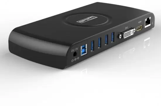 תחנת עגינה STLab U-850 USB 3.0 Docking Station