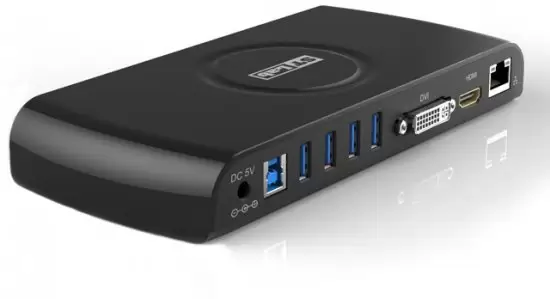 תחנת עגינה STLab U-850 USB 3.0 Docking Station תמונה 2