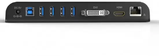 תחנת עגינה STLab U-850 USB 3.0 Docking Station תמונה 3