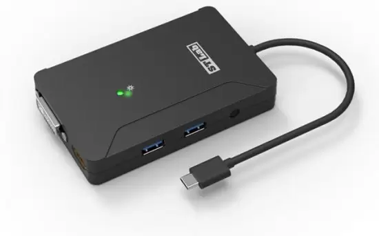 מיני תחנת עגינה ST-LAB U-1190 USB3.1 Type-C Mini Dock Station תמונה 2