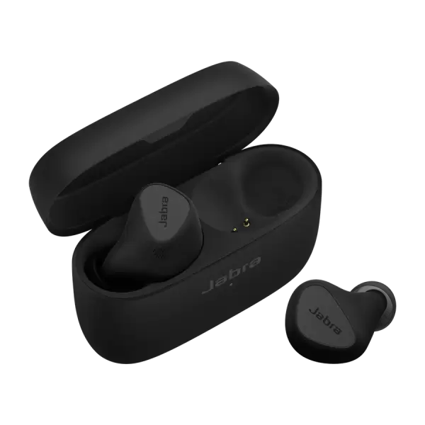 אוזניות True Wireless עם סינון רעשים ומשטח טעינה Jabra Connect 5t ג'אברה תמונה 3
