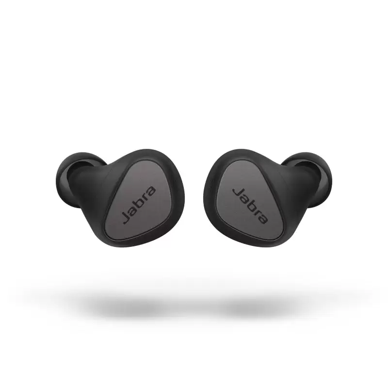 אוזניות True Wireless עם סינון רעשים Elite5 TitaniumBlack Jabra ג'אברה תמונה 3