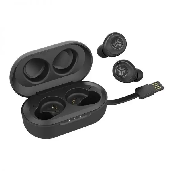 אוזניות True Wireless למוזיקה ושיחות JLab JBuds Air Jbuds Air BLK ג'אברה תמונה 2