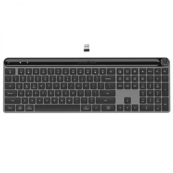 מקלדת אלחוטית עם הגדרות מותאמות אישית Epic Keyboard US