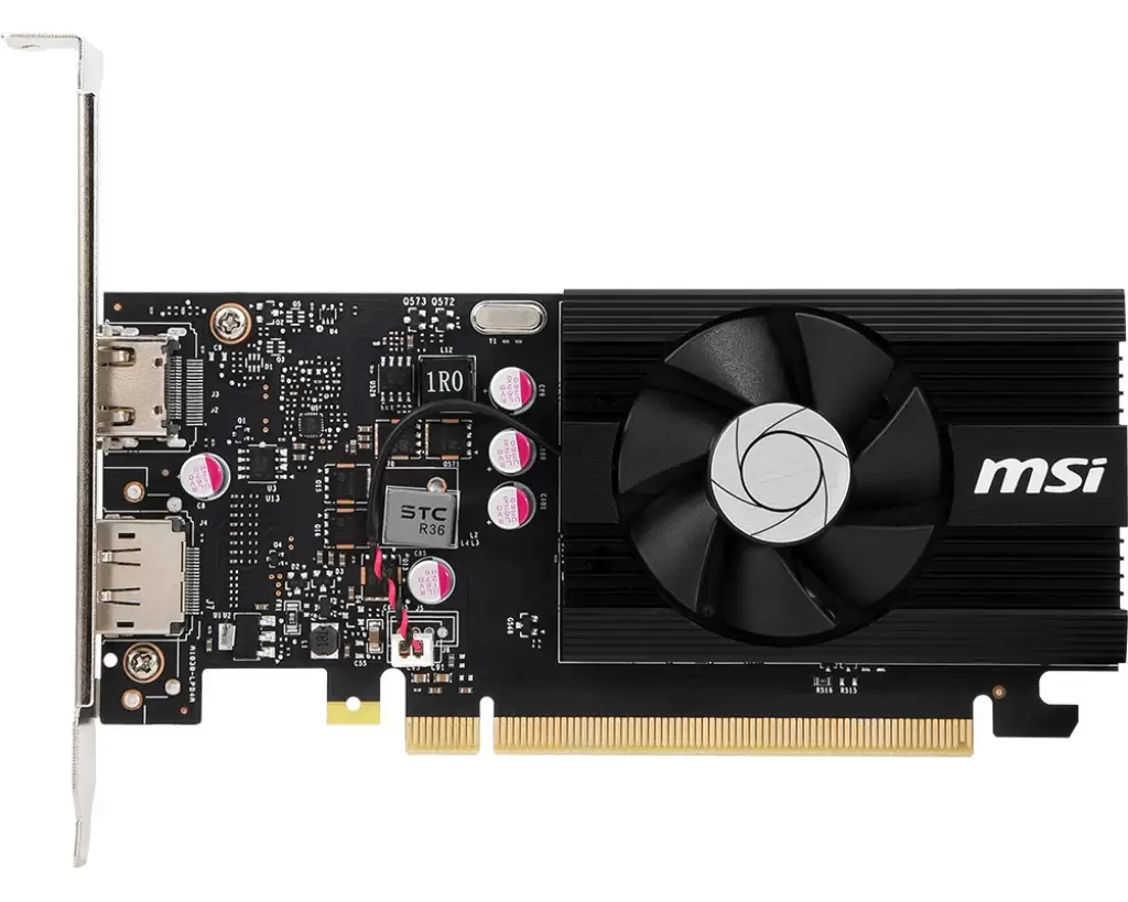 כרטיס מסך MSI GeForce GT 1030 2GD4 LP OC תמונה 2