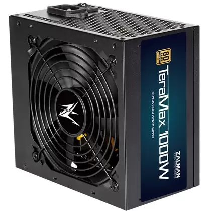 ספק כוח ZALMAN 1000W ZM850-TMX TeraMax 80 PLUS Gold POWER SUPPLY תמונה 2