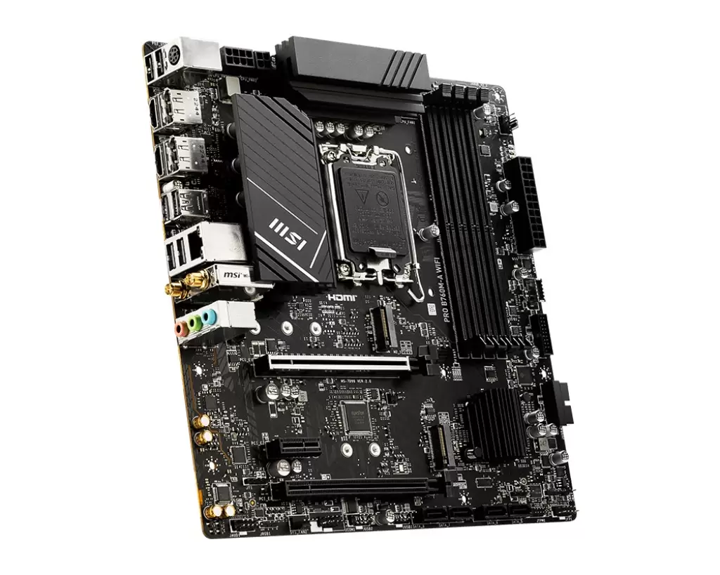 לוח אם MSI PRO B760M-A II DDR4 תמונה 3