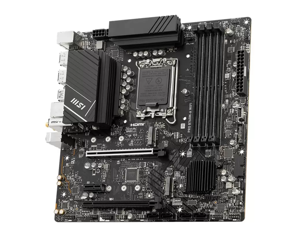 לוח אם MSI PRO B760M-A II DDR4 תמונה 4