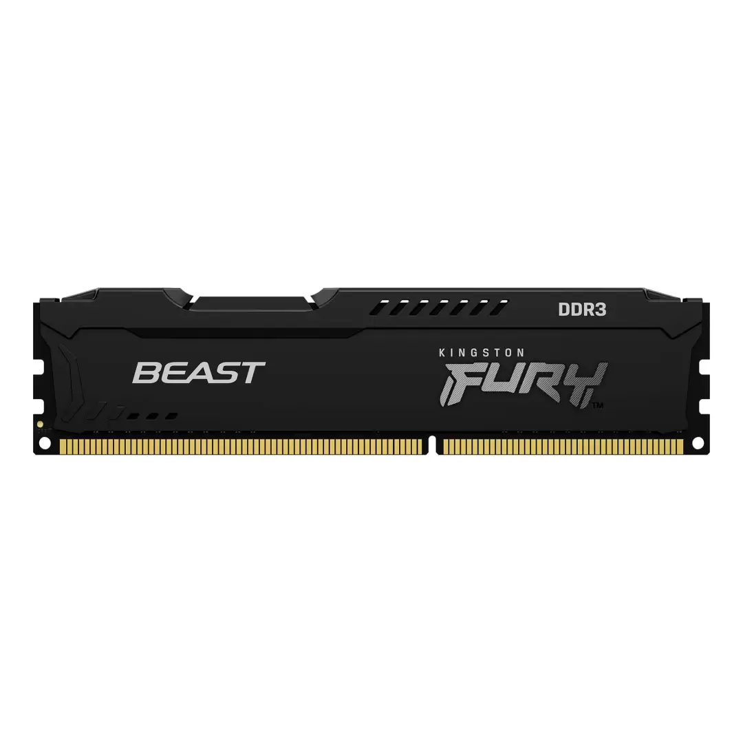 זיכרון וירטואלי 8GB 1866MHz DDR3 CL10 FURY Beast Black