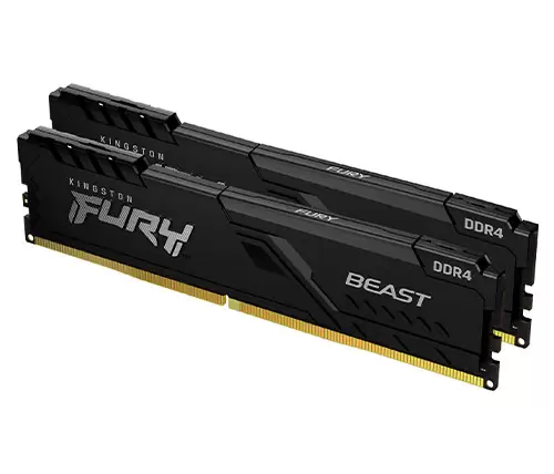 זיכרון וירטואלי 32GB 3600MHz DDR4 CL18 (Kit2) FURY Beast Black