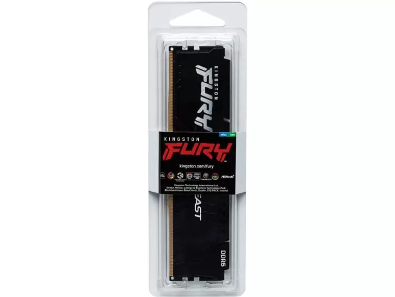 זיכרון וירטואלי Kingston FURY Beast 16GB (1x16GB) 5600MHz DDR5 Memory תמונה 5