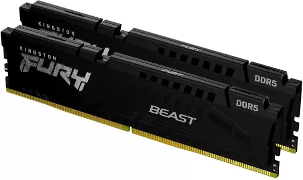 זיכרון וירטואלי 32GB 5200MT/s DDR5 CL36 DIMM (Kit2) FURY Beast Black EXPO