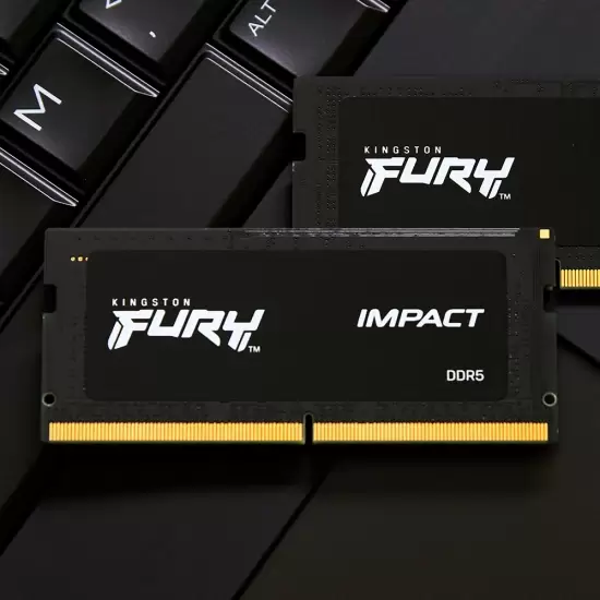 זכרון למחשב 16GB 5600MT/s DDR5 CL40 SODIMM FURY Impact PnP תמונה 2