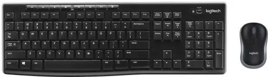 מקלדת ועכבר אלחוטיים Logitech MK270 ערבית