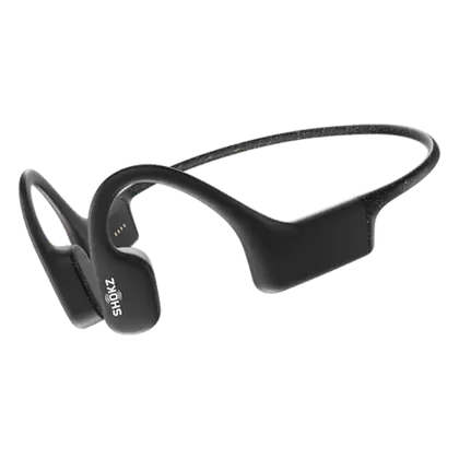 Aftershokz אוזניות עצם SHOKZ OPENSWIM המותאמות לשחיה בצבע שחור