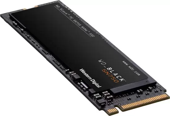 כונן Western Digital BLACK SN750 2TB SSD M.2 2280 PCIe NVMe WDS200T3X0C SSD תמונה 2