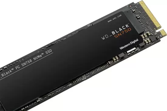 כונן Western Digital BLACK SN750 2TB SSD M.2 2280 PCIe NVMe WDS200T3X0C SSD תמונה 3