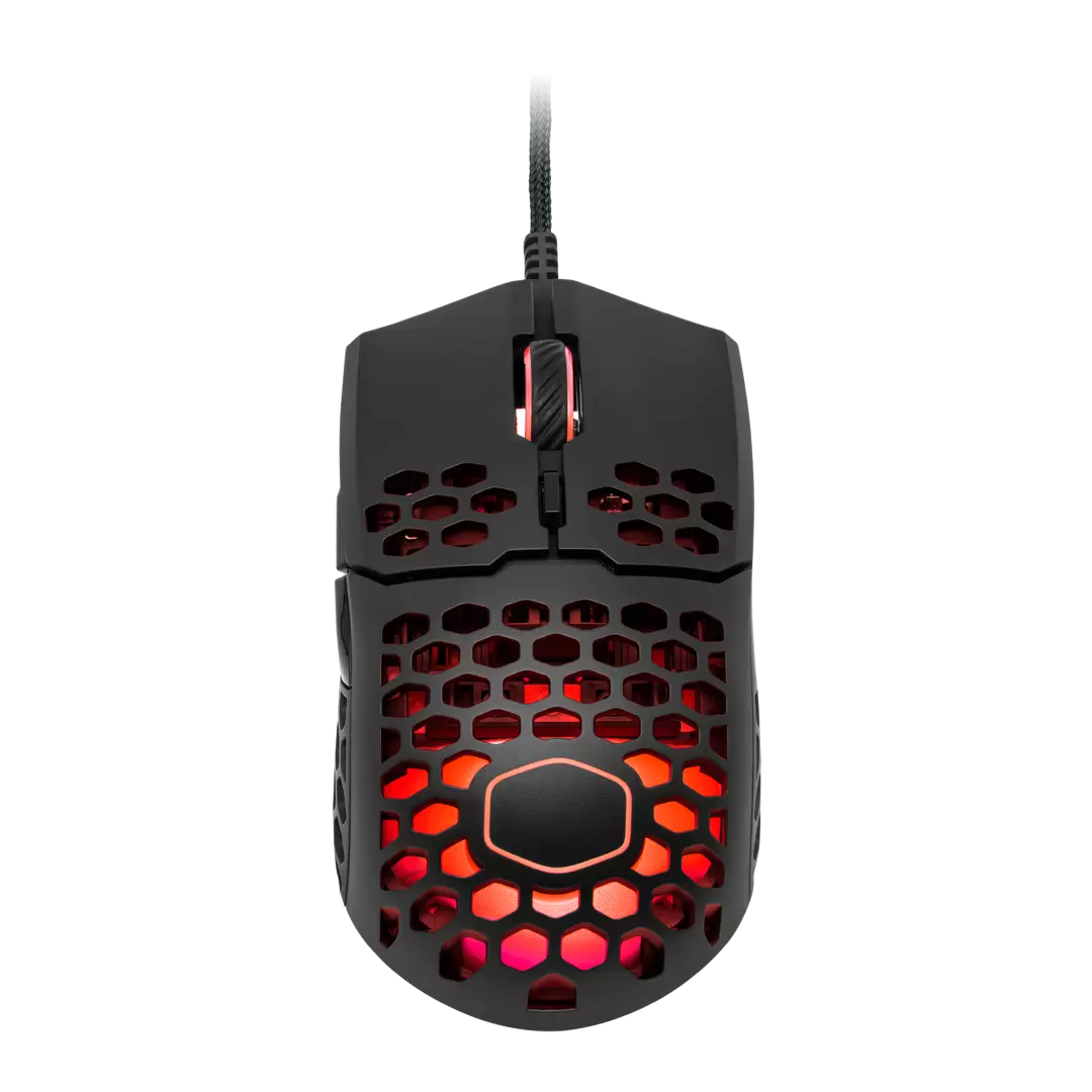 עכבר CoolerMaster MM711 Black Matte שחור מאט תמונה 2