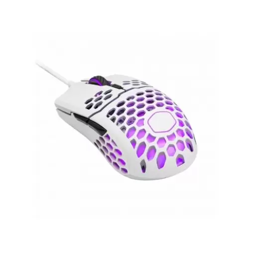 עכבר CoolerMaster MM711 White Matte לבן מאט