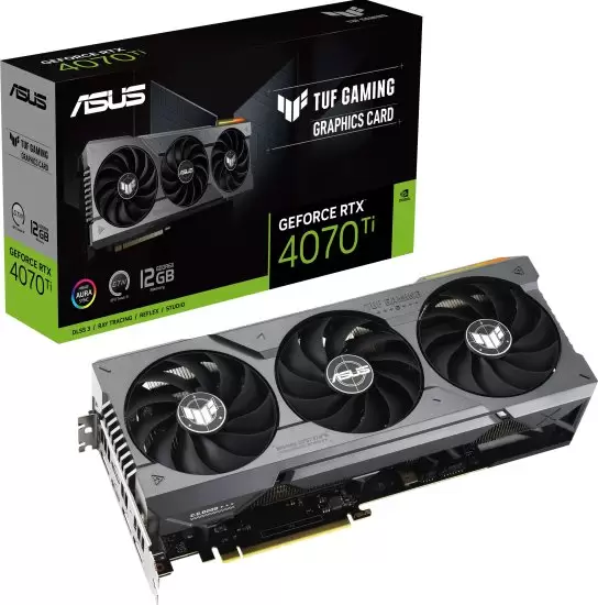 כרטיס מסך ASUS TUF Gaming GeForce RTX 4070 Ti 12GB GDDR6X