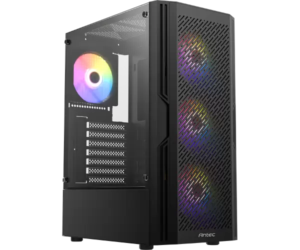 מארז Antec AX20 Elite Mid TOWER 4X120MM ARGB FANS ATX MB Support