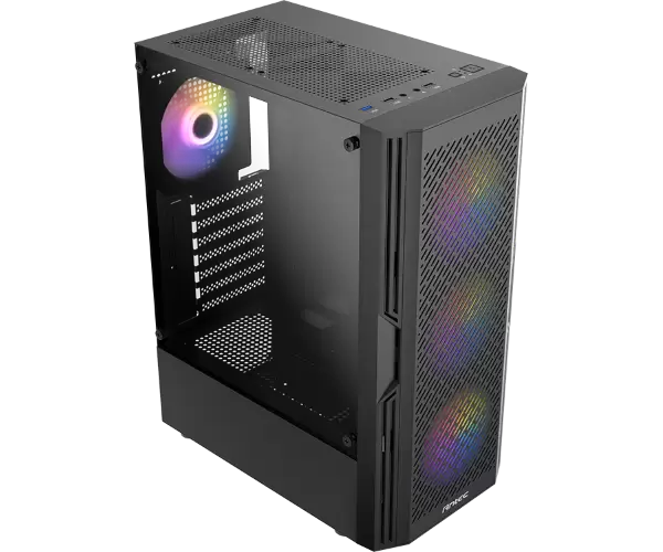 מארז Antec AX20 Elite Mid TOWER 4X120MM ARGB FANS ATX MB Support תמונה 2