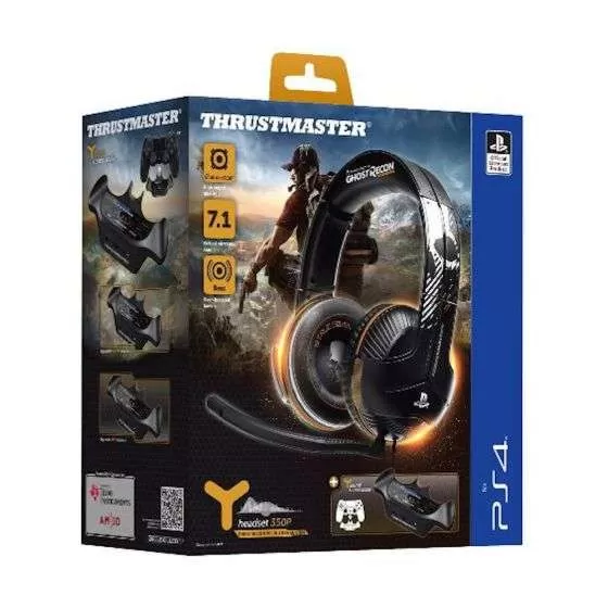 אוזניות חוטיות גיימינג Thrustmaster Y-350P Ghost Recon Wildlands תמונה 4