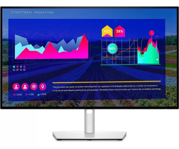 מסך Dell UltraSharp 27 Monitor QHD IPS 5Ms USB3.2 Type-C HDMI DP