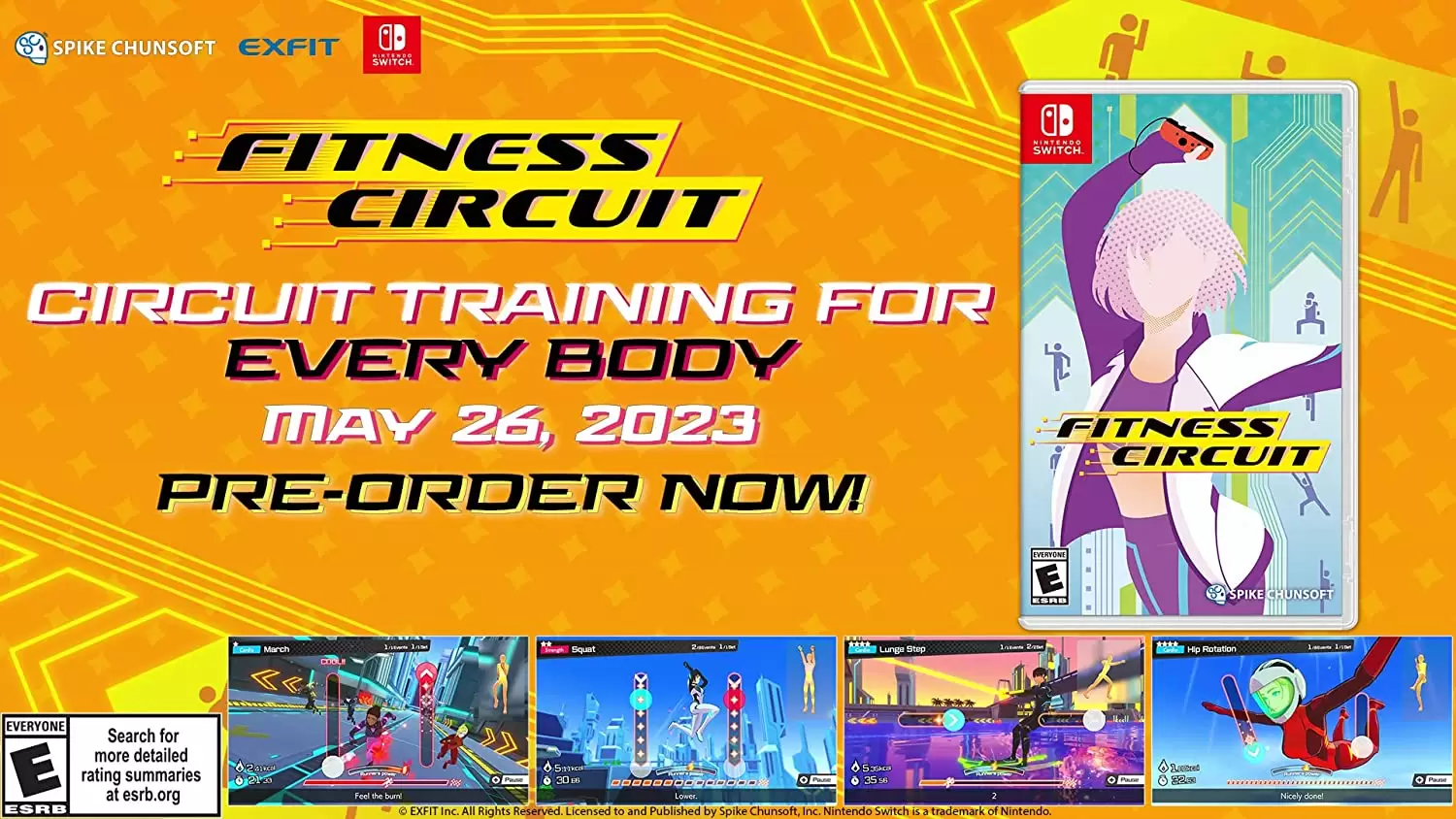 Fitness Circuit Nintendo Switch תמונה 2