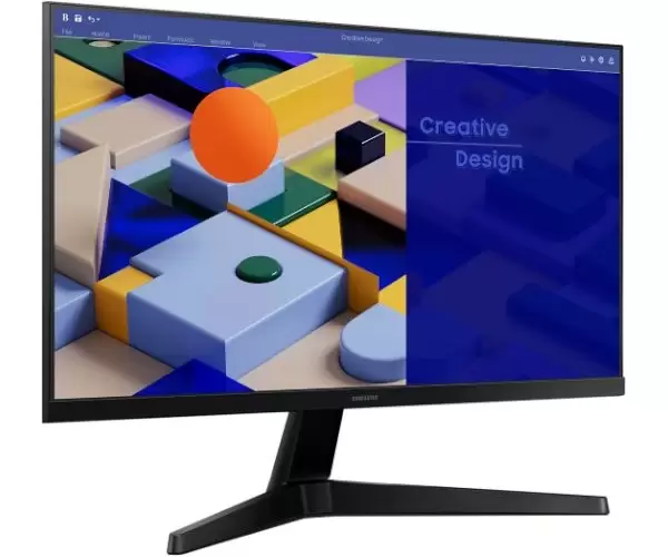 מסך SAMSUNG Essenial S3 S31C 23.8 FHD 5Ms IPS 75Hz FreeSync VESA תמונה 2