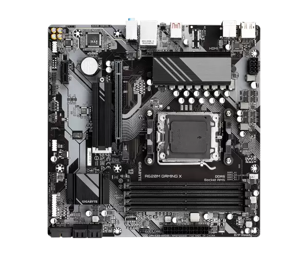 לוח אם Gigabyte A620M GAMING X AMD AM5 Micro-ATX תמונה 5