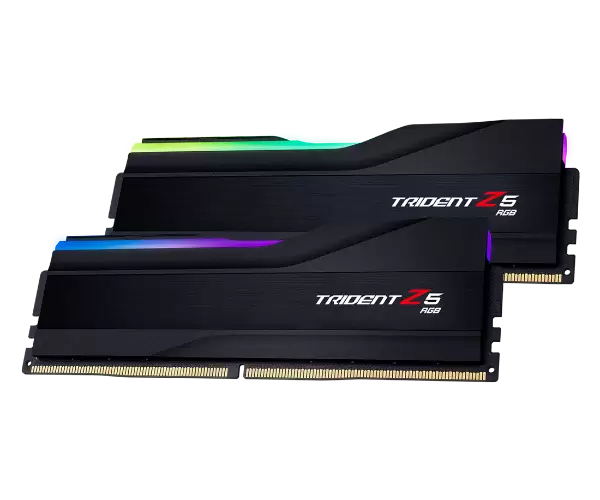 זכרון לנייח G.SKILL Trident Z5 RGB 64GB 2X32 DDR5-5600 C36