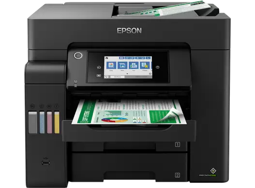מדפסת ‏הזרקת דיו ‏משולבת Epson EcoTank L6550 אפסון