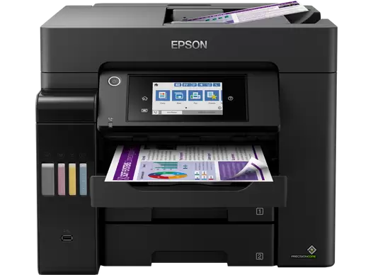 מדפסת ‏הזרקת דיו ‏משולבת EcoTank L6570‎ Epson אפסון