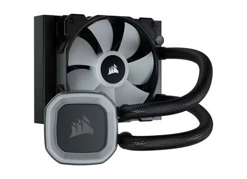 קירור נוזלי למעבד Corsair H55 RGB Liquid CPU Cooler תמונה 3