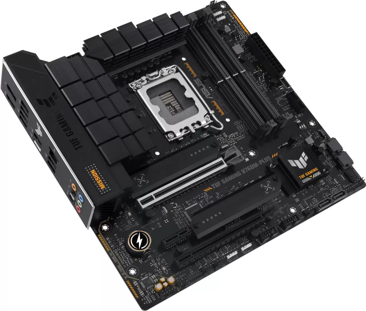 לוח אם TUF GAMING B760M-PLUS MB LGA 1700 USB 3.2 G2*2 תמונה 2