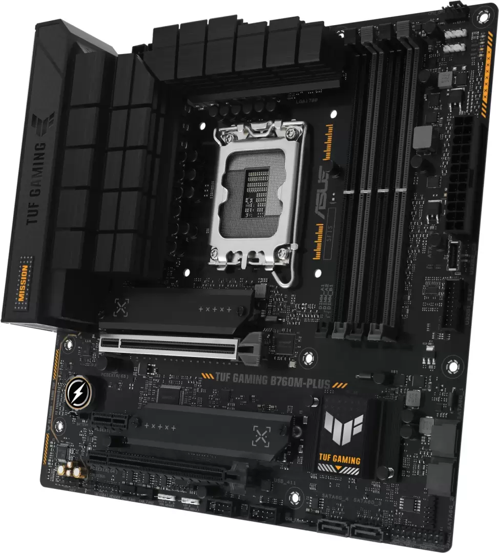 לוח אם TUF GAMING B760M-PLUS MB LGA 1700 USB 3.2 G2*2 תמונה 5